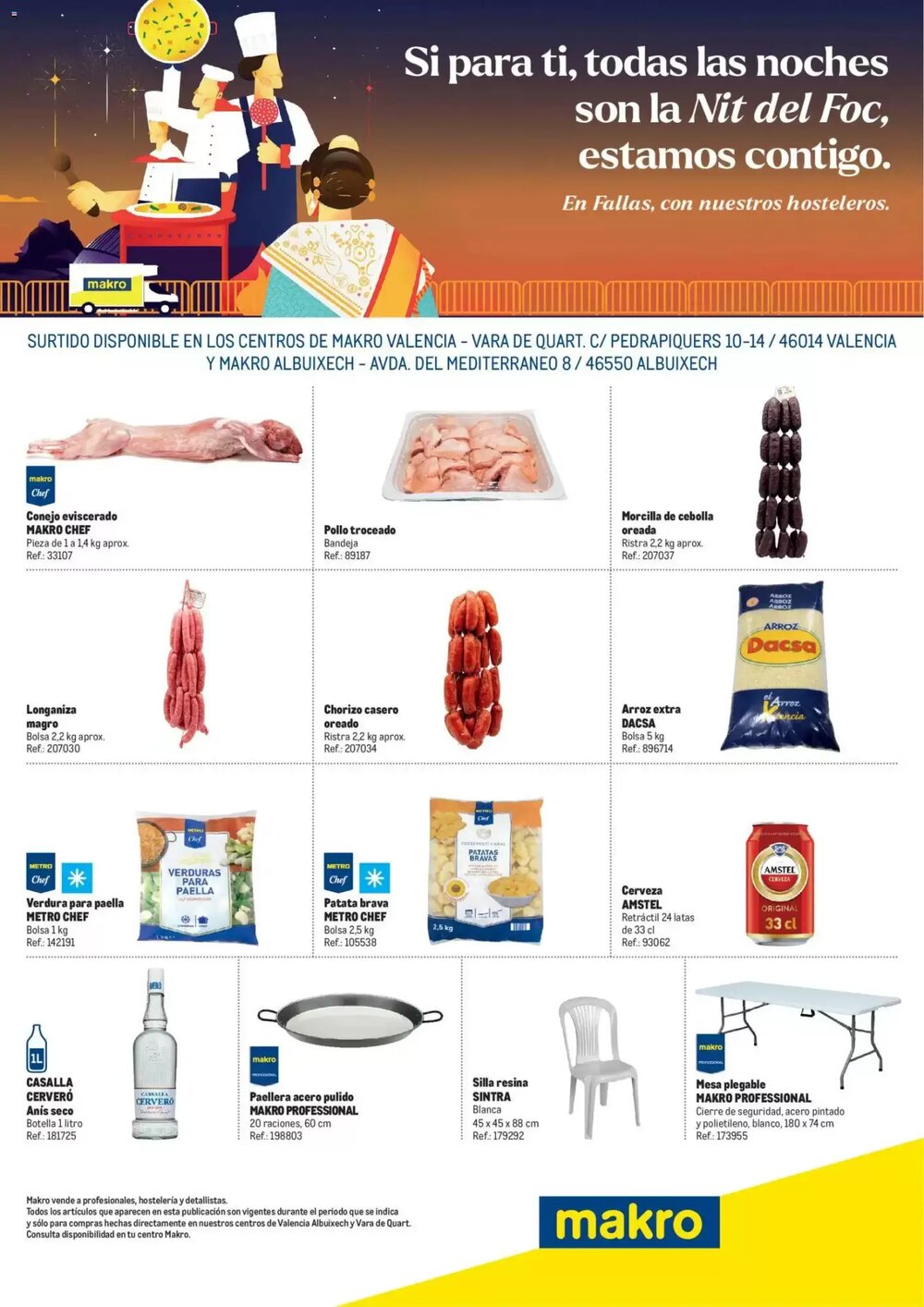 Folleto promocional de Makro válido desde el 04/03/2026 - Página 1.