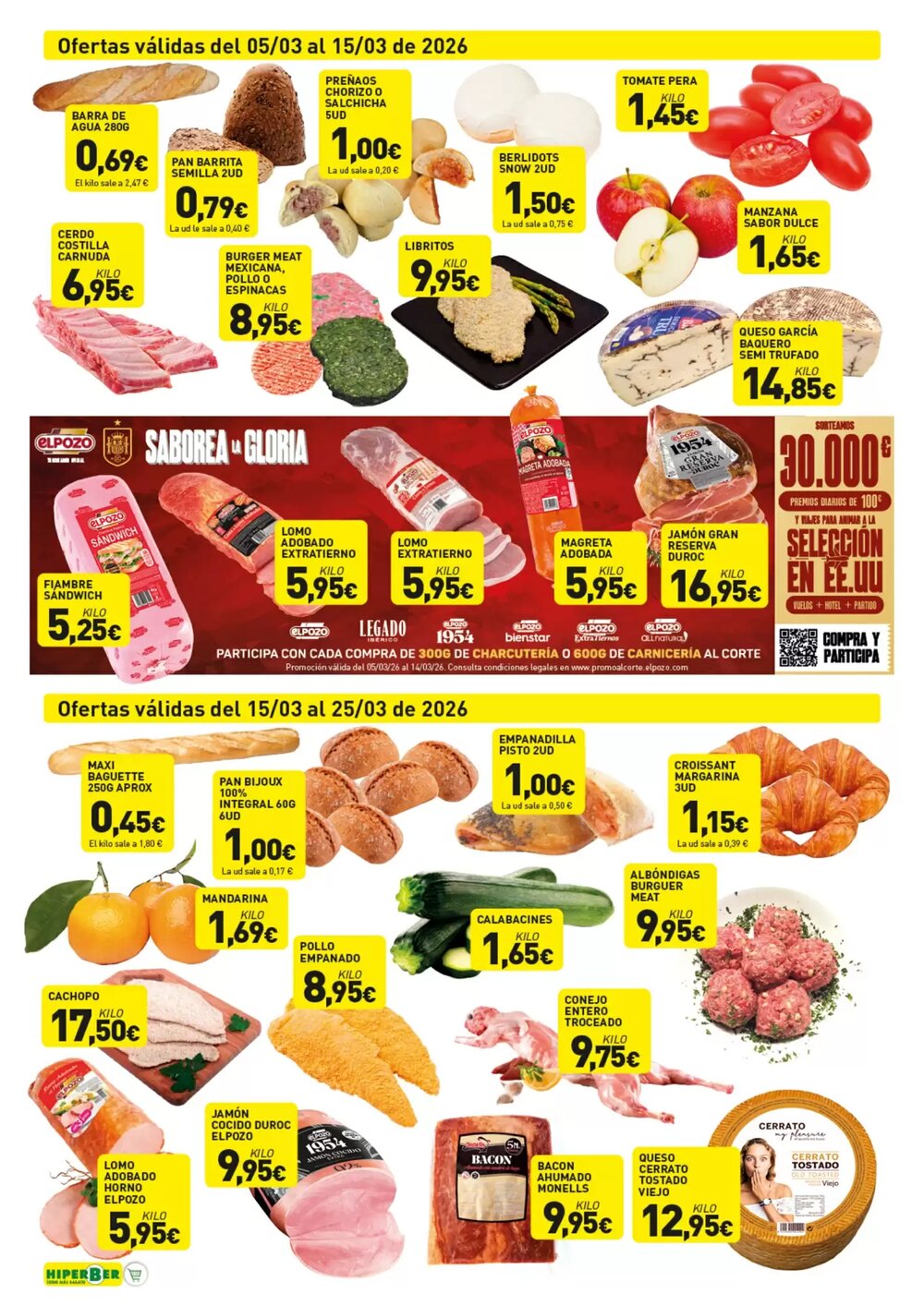 Folleto promocional de Hiperber válido desde el 05/03/2026 - Página 2.