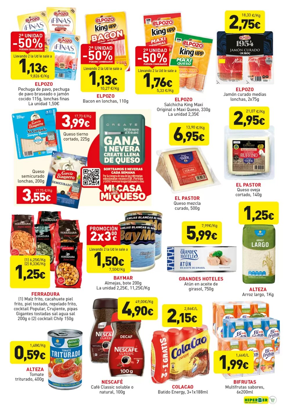 Folleto promocional de Hiperber válido desde el 05/03/2026 - Página 3.