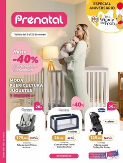 Folleto promocional de Prénatal válido desde el 05/03/2026