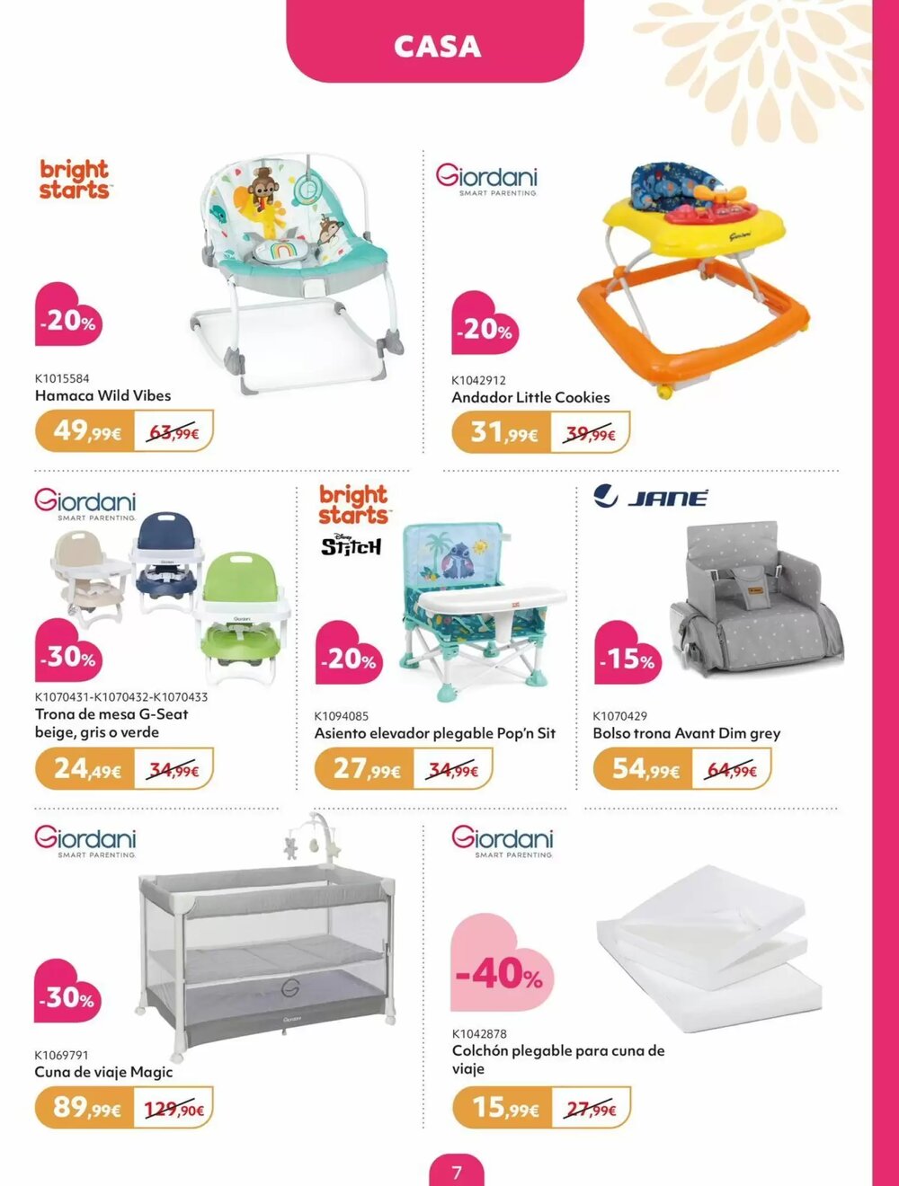 Folleto promocional de Prénatal válido desde el 05/03/2026 - Página 7.