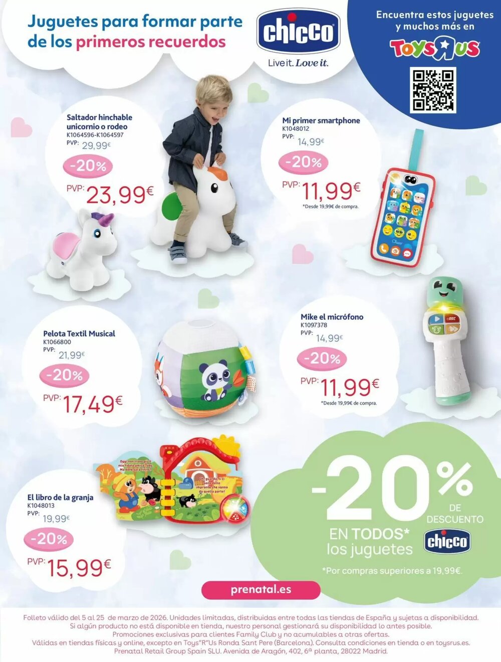 Folleto promocional de Prénatal válido desde el 05/03/2026 - Página 9.