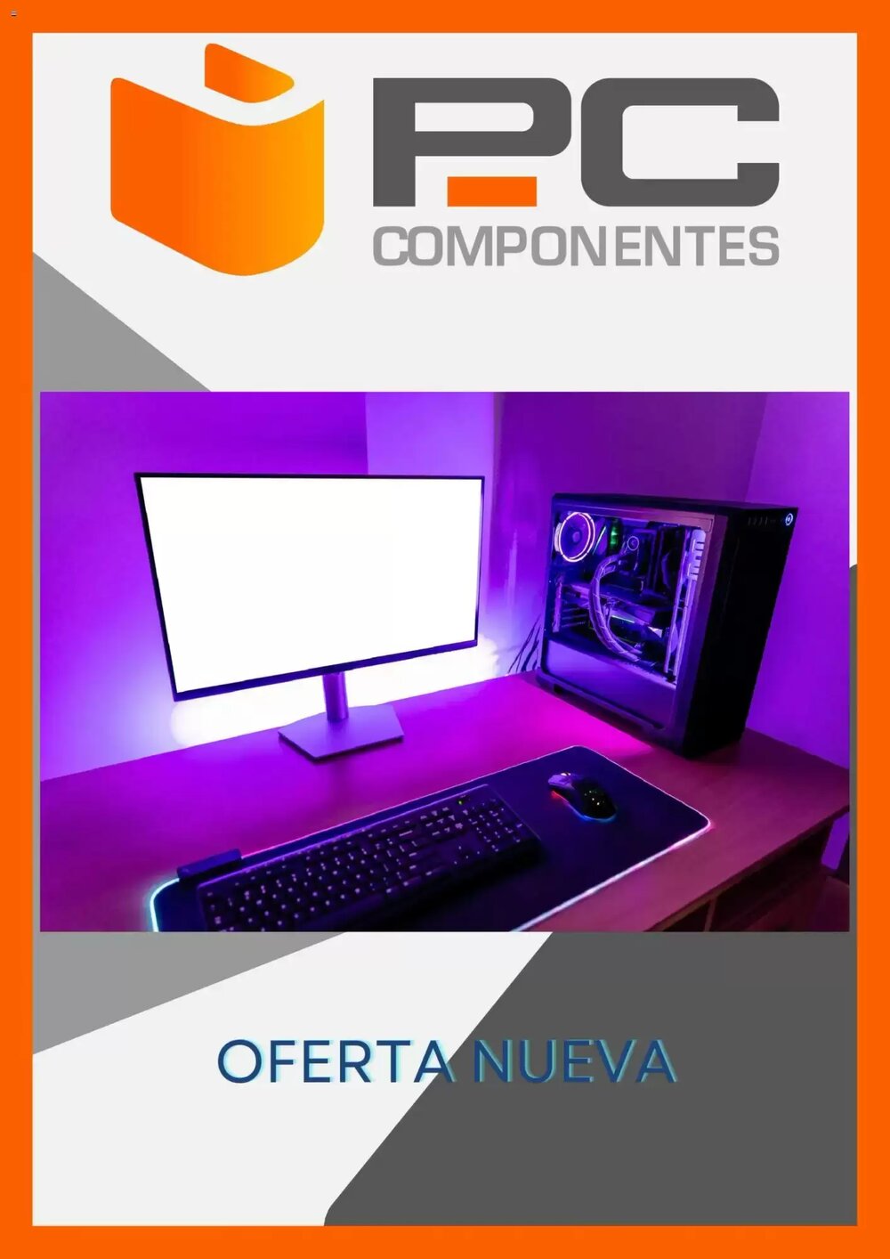 Folleto promocional de PC Componentes válido desde el 07/03/2026 - Página 1.