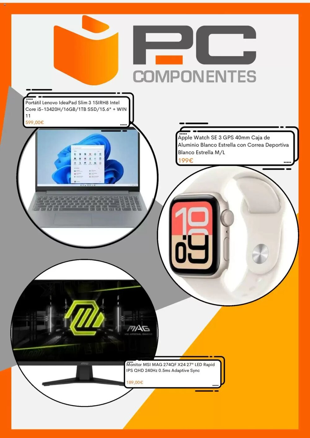 Folleto promocional de PC Componentes válido desde el 07/03/2026 - Página 2.