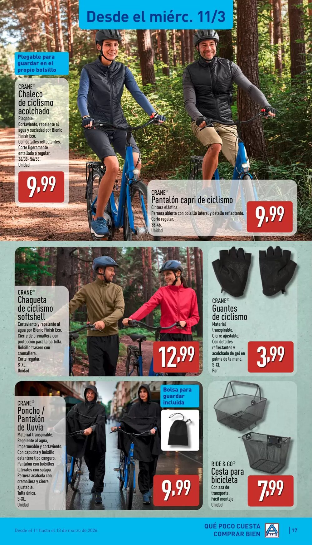 Folleto promocional de ALDI válido desde el 09/03/2026 - Página 17.