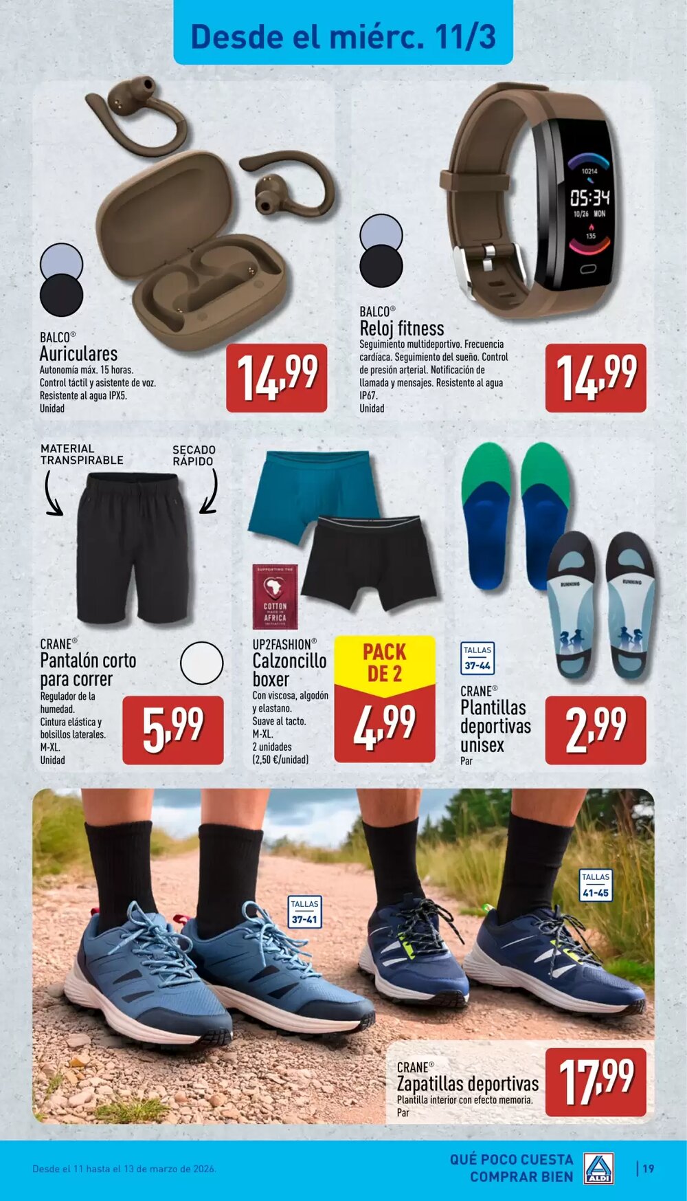 Folleto promocional de ALDI válido desde el 09/03/2026 - Página 19.