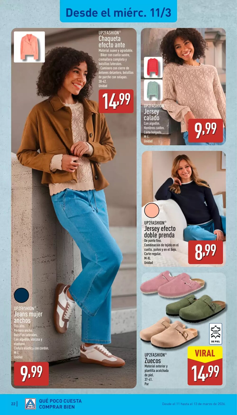 Folleto promocional de ALDI válido desde el 09/03/2026 - Página 22.