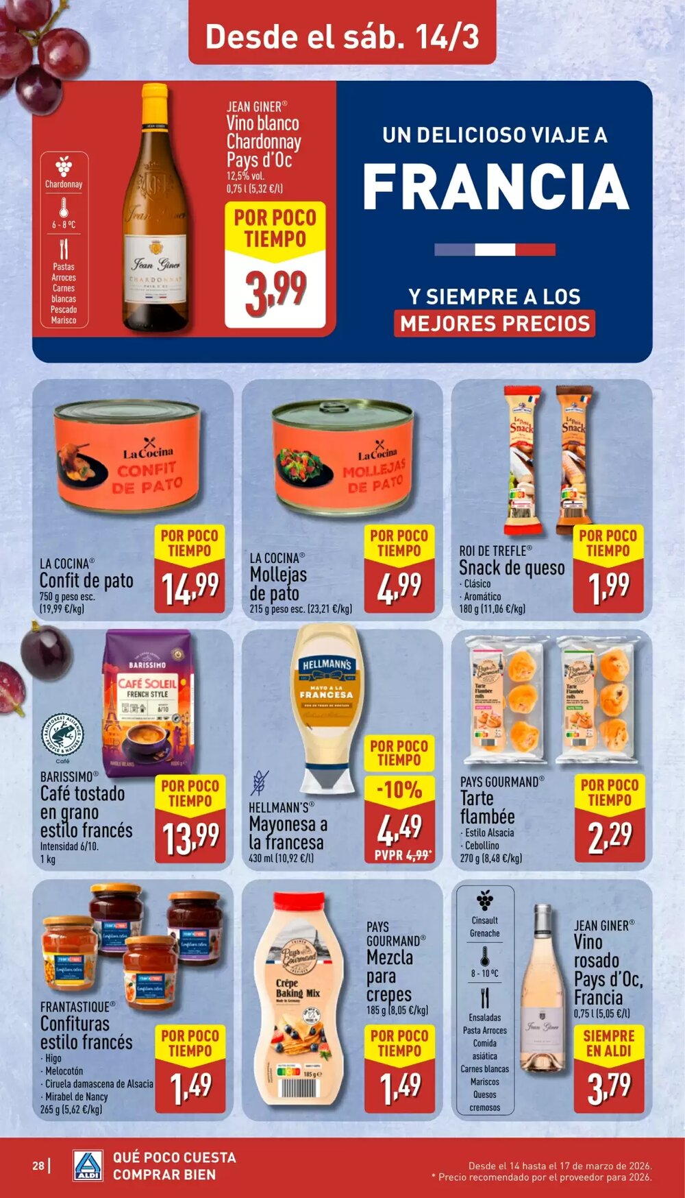 Folleto promocional de ALDI válido desde el 09/03/2026 - Página 28.