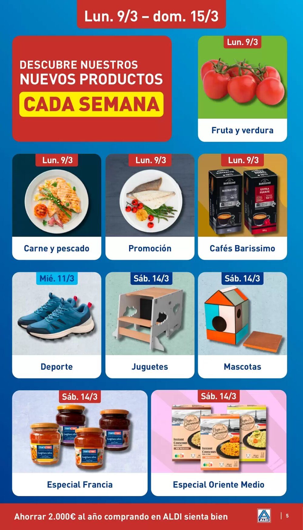 Folleto promocional de ALDI válido desde el 09/03/2026 - Página 5.