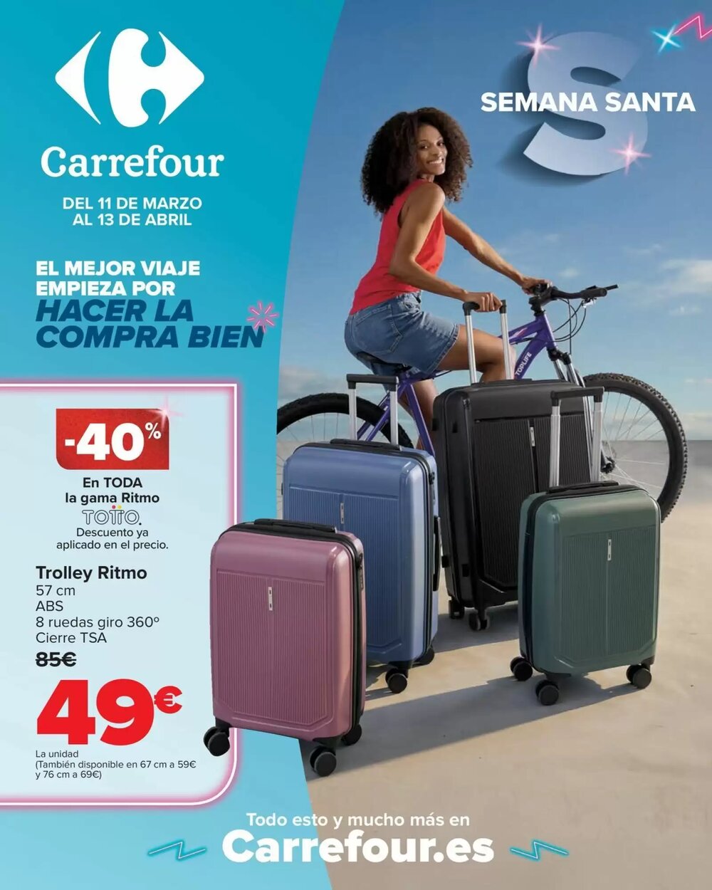 Folleto promocional de Carrefour válido desde el 11/03/2026 - Página 1.