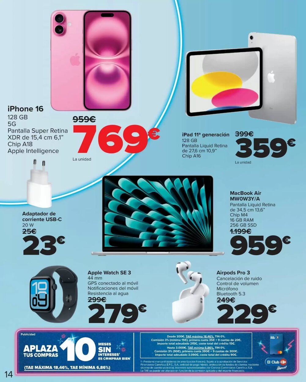 Folleto promocional de Carrefour válido desde el 11/03/2026 - Página 14.