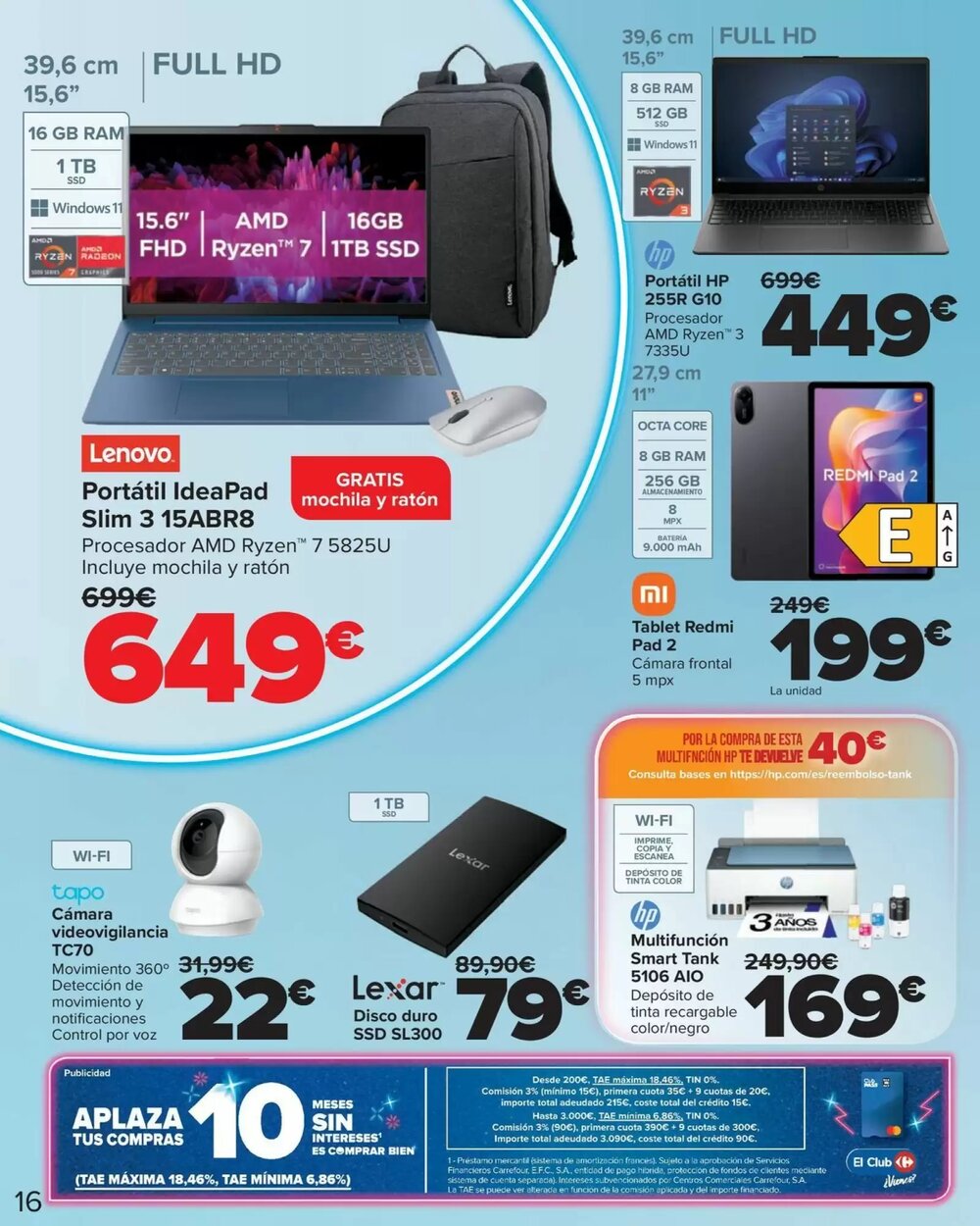 Folleto promocional de Carrefour válido desde el 11/03/2026 - Página 16.
