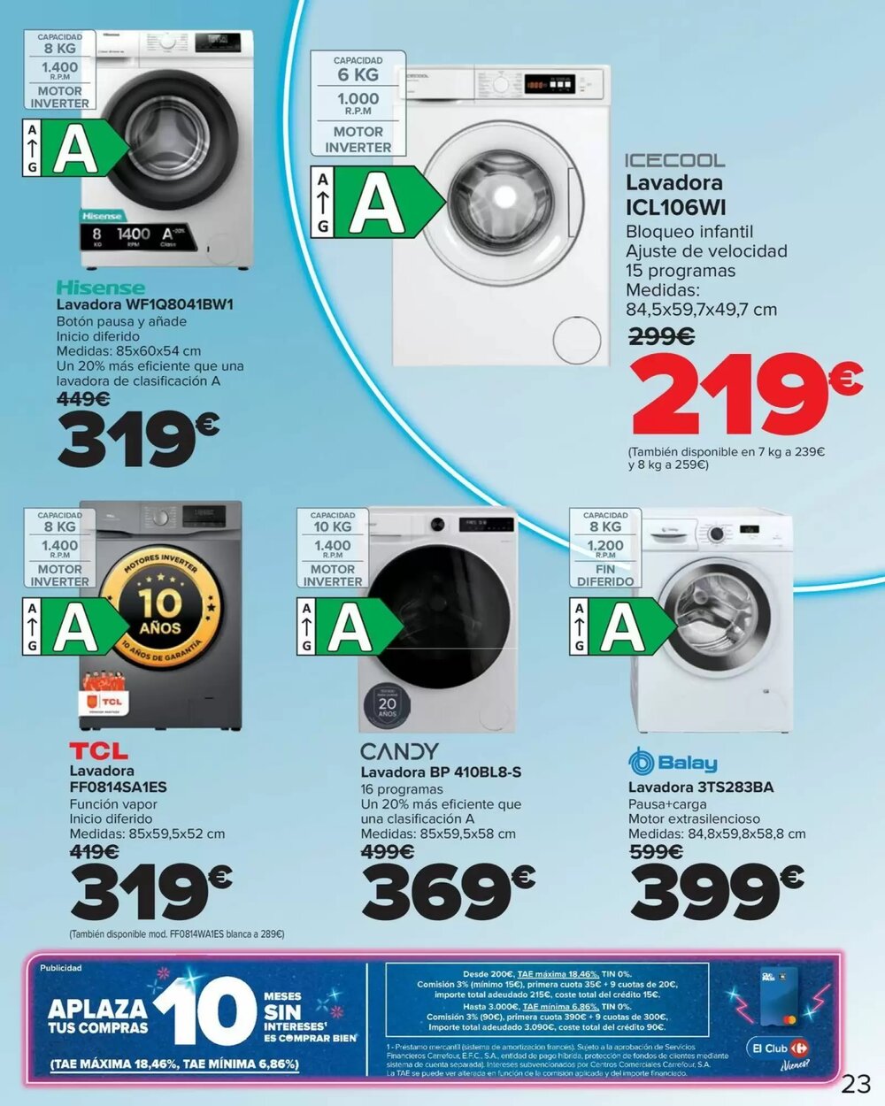 Folleto promocional de Carrefour válido desde el 11/03/2026 - Página 23.