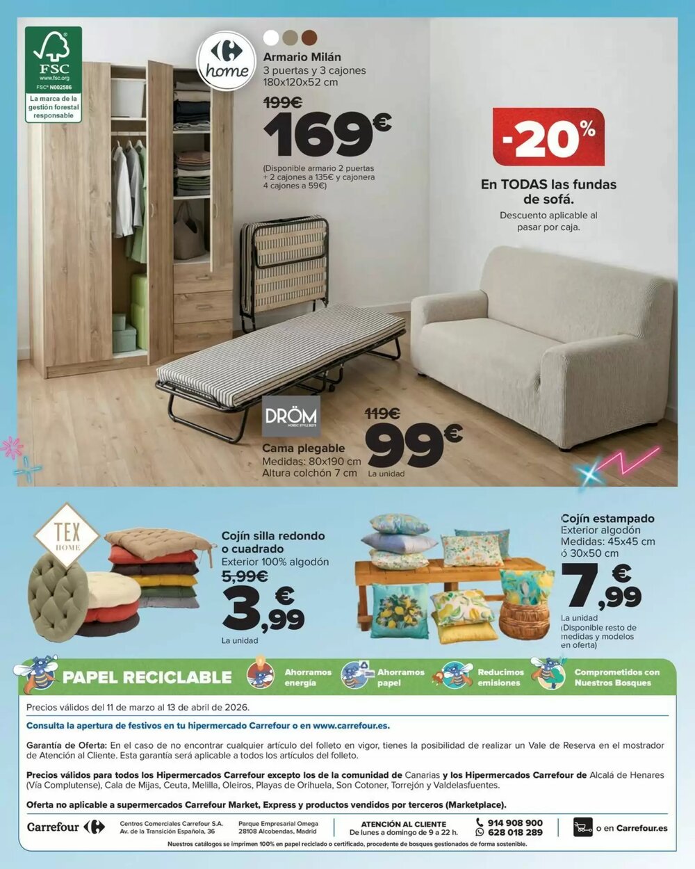 Folleto promocional de Carrefour válido desde el 11/03/2026 - Página 33.