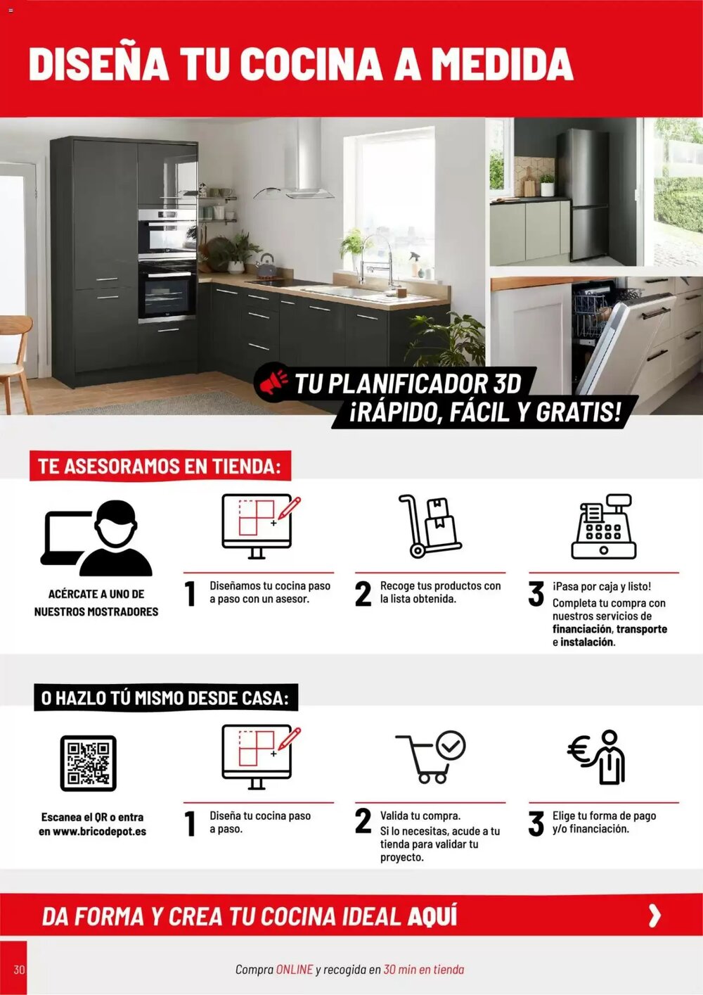 Folleto promocional de Brico Depôt válido desde el 11/03/2026 - Página 30.