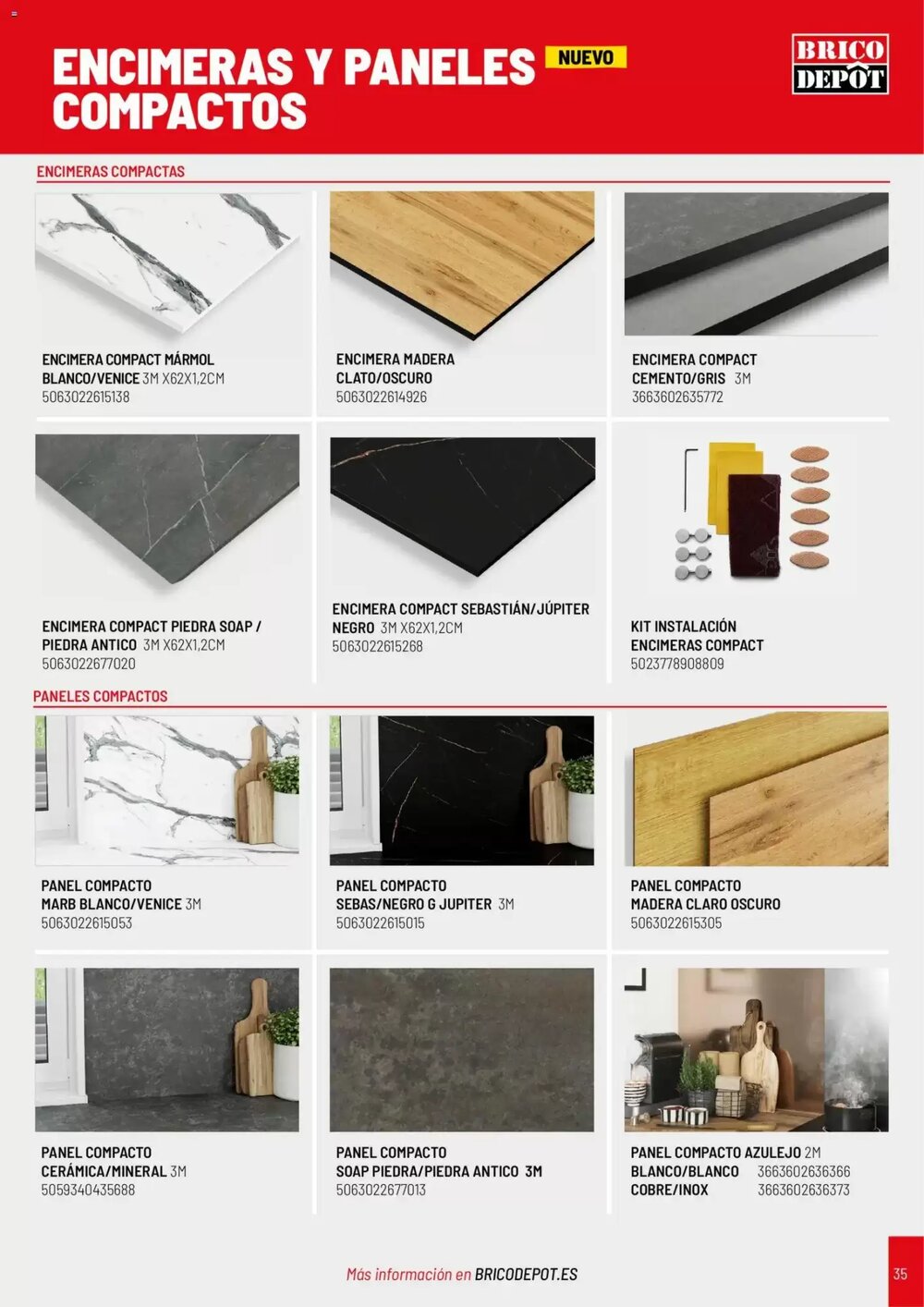 Folleto promocional de Brico Depôt válido desde el 11/03/2026 - Página 35.