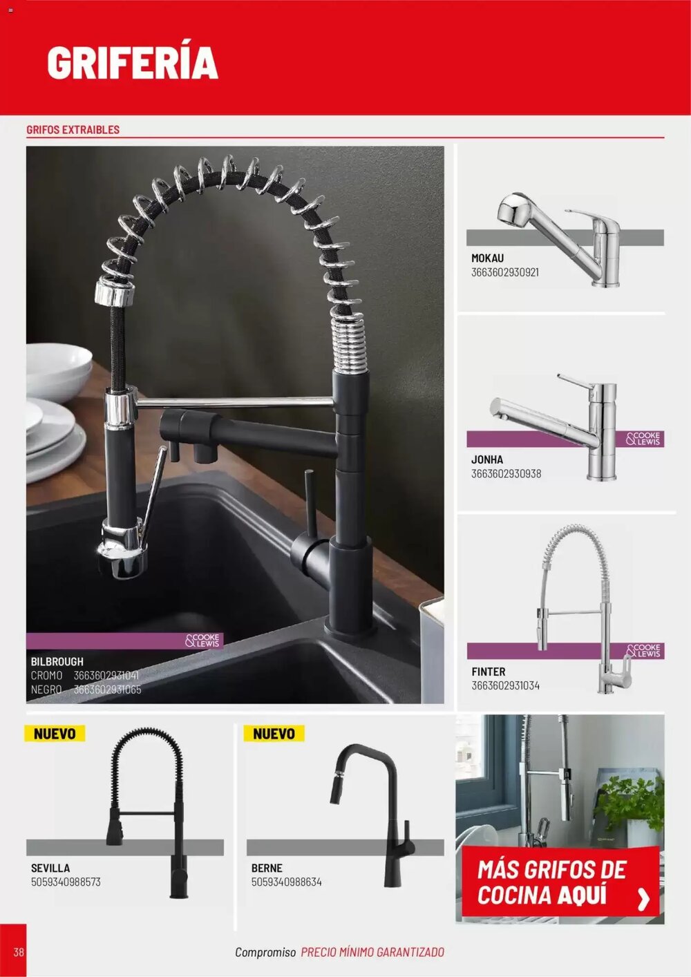 Folleto promocional de Brico Depôt válido desde el 11/03/2026 - Página 38.