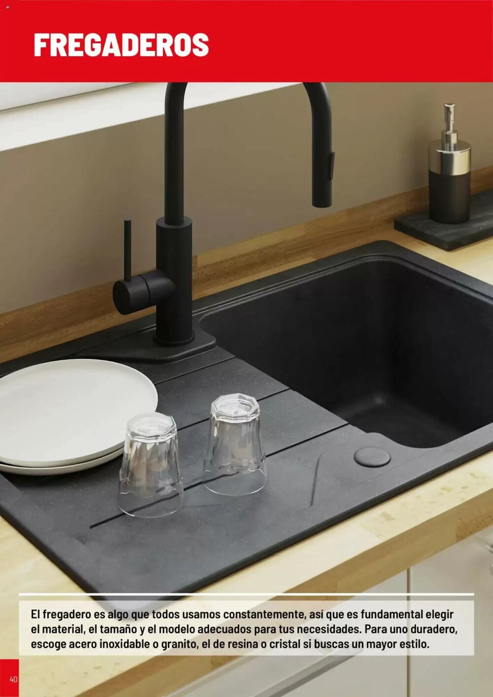 Folleto promocional de Brico Depôt válido desde el 11/03/2026 - Página 40.