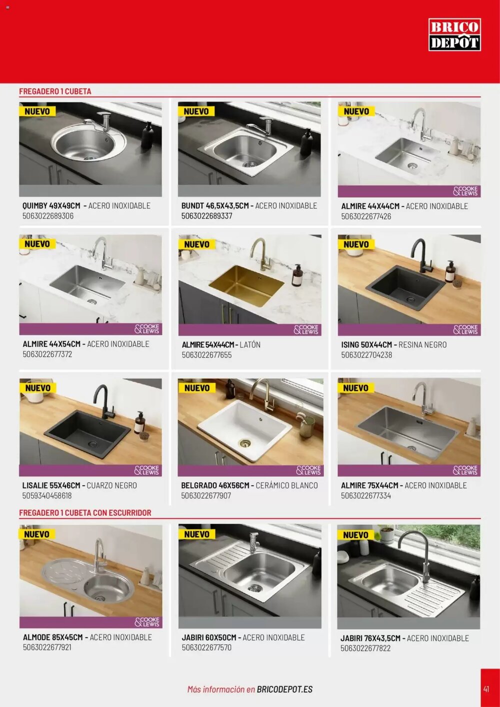 Folleto promocional de Brico Depôt válido desde el 11/03/2026 - Página 41.