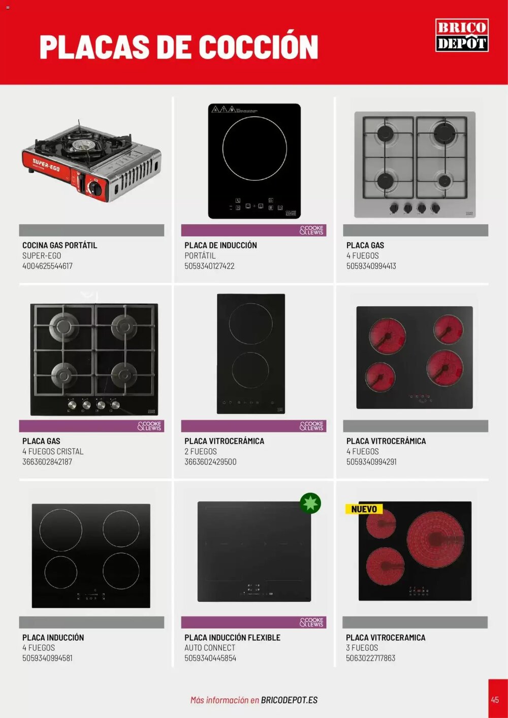 Folleto promocional de Brico Depôt válido desde el 11/03/2026 - Página 45.