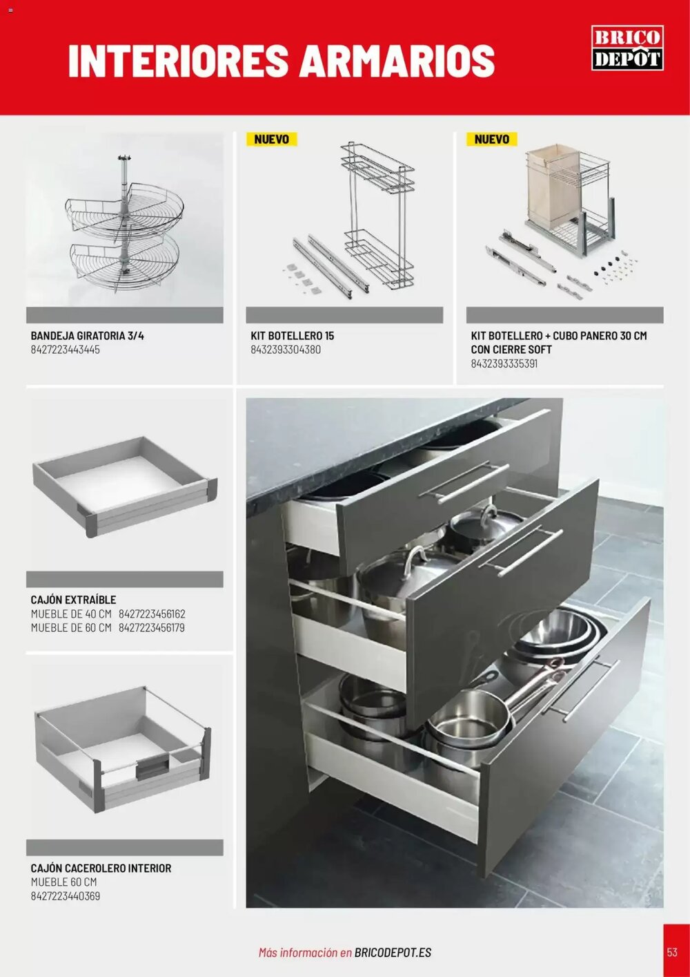 Folleto promocional de Brico Depôt válido desde el 11/03/2026 - Página 53.