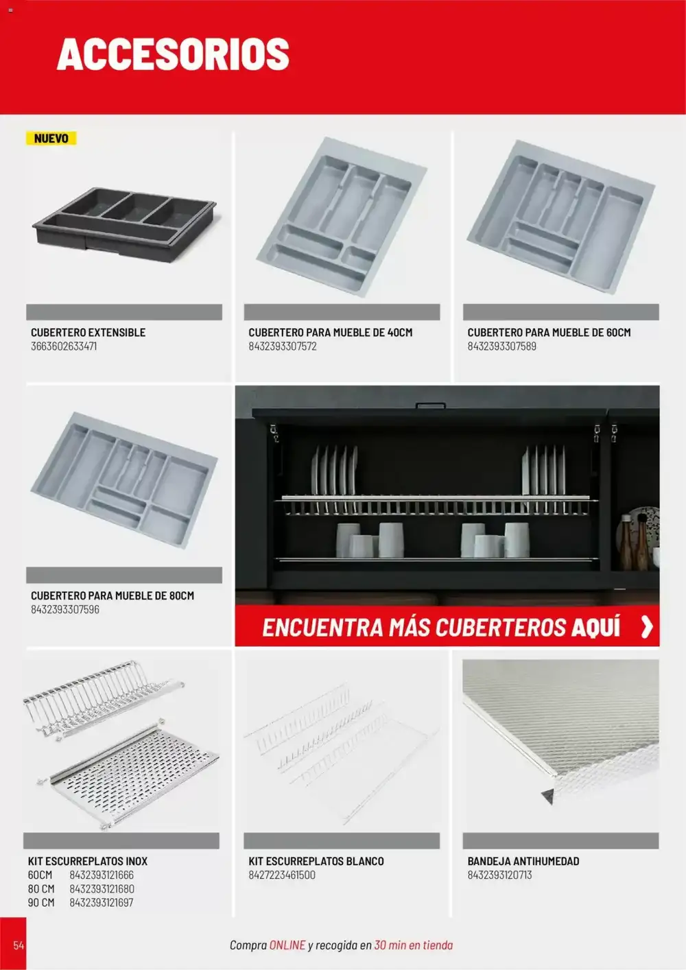 Folleto promocional de Brico Depôt válido desde el 11/03/2026 - Página 54.