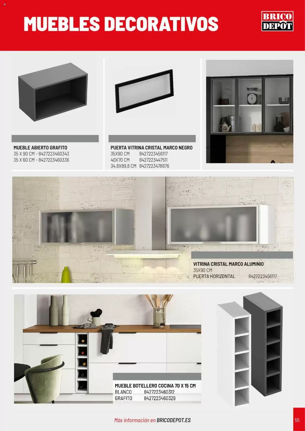 Folleto promocional de Brico Depôt válido desde el 11/03/2026 - Página 55.