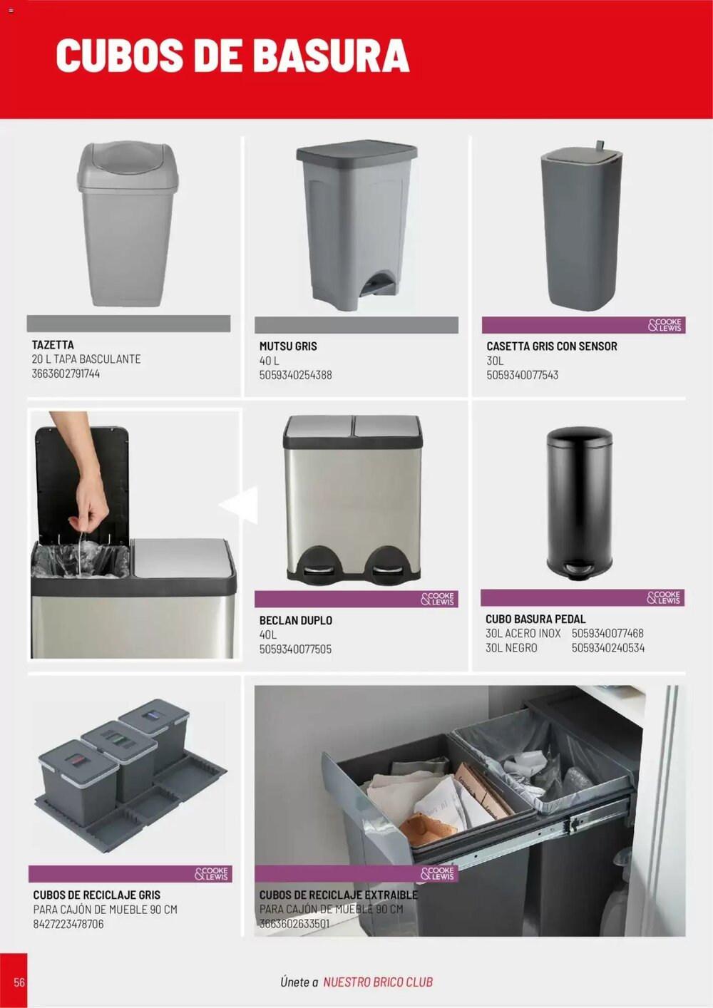 Folleto promocional de Brico Depôt válido desde el 11/03/2026 - Página 56.