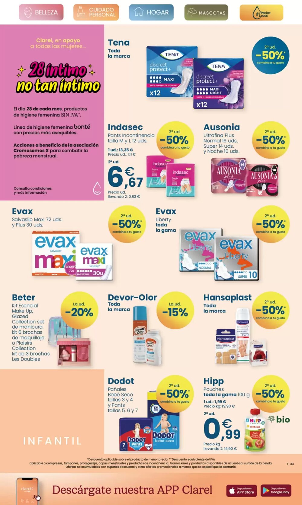 Folleto promocional de Clarel válido desde el 11/03/2026 - Página 7.