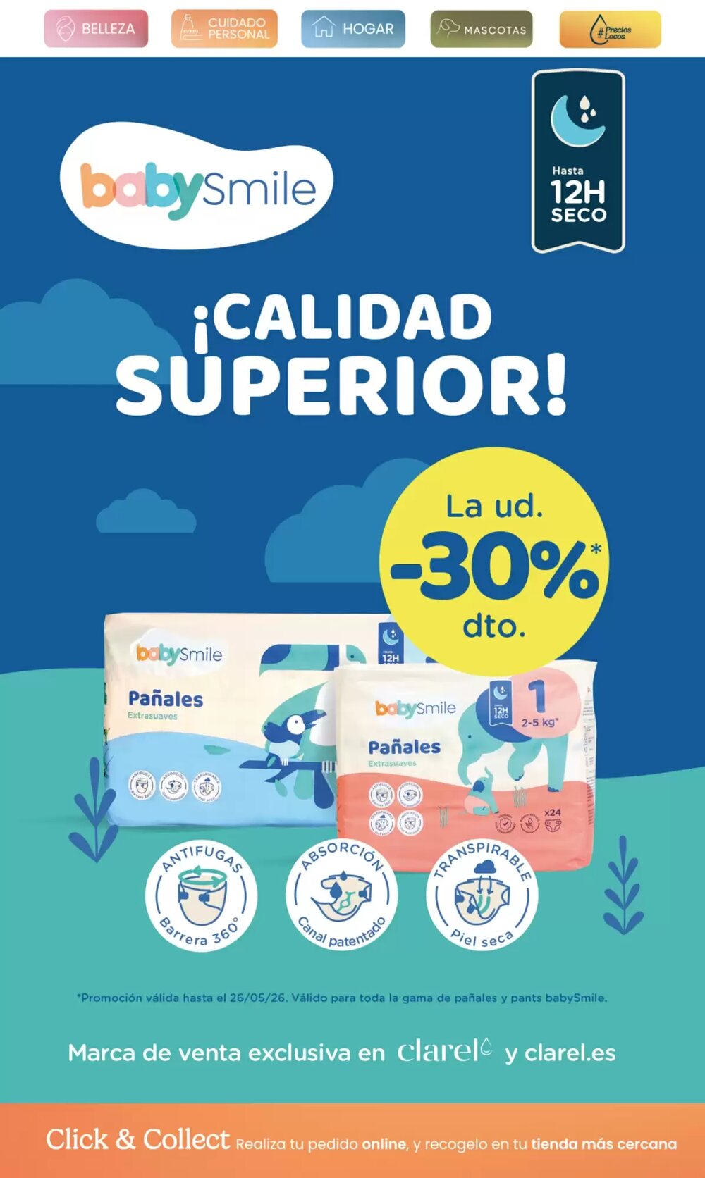 Folleto promocional de Clarel válido desde el 11/03/2026 - Página 8.