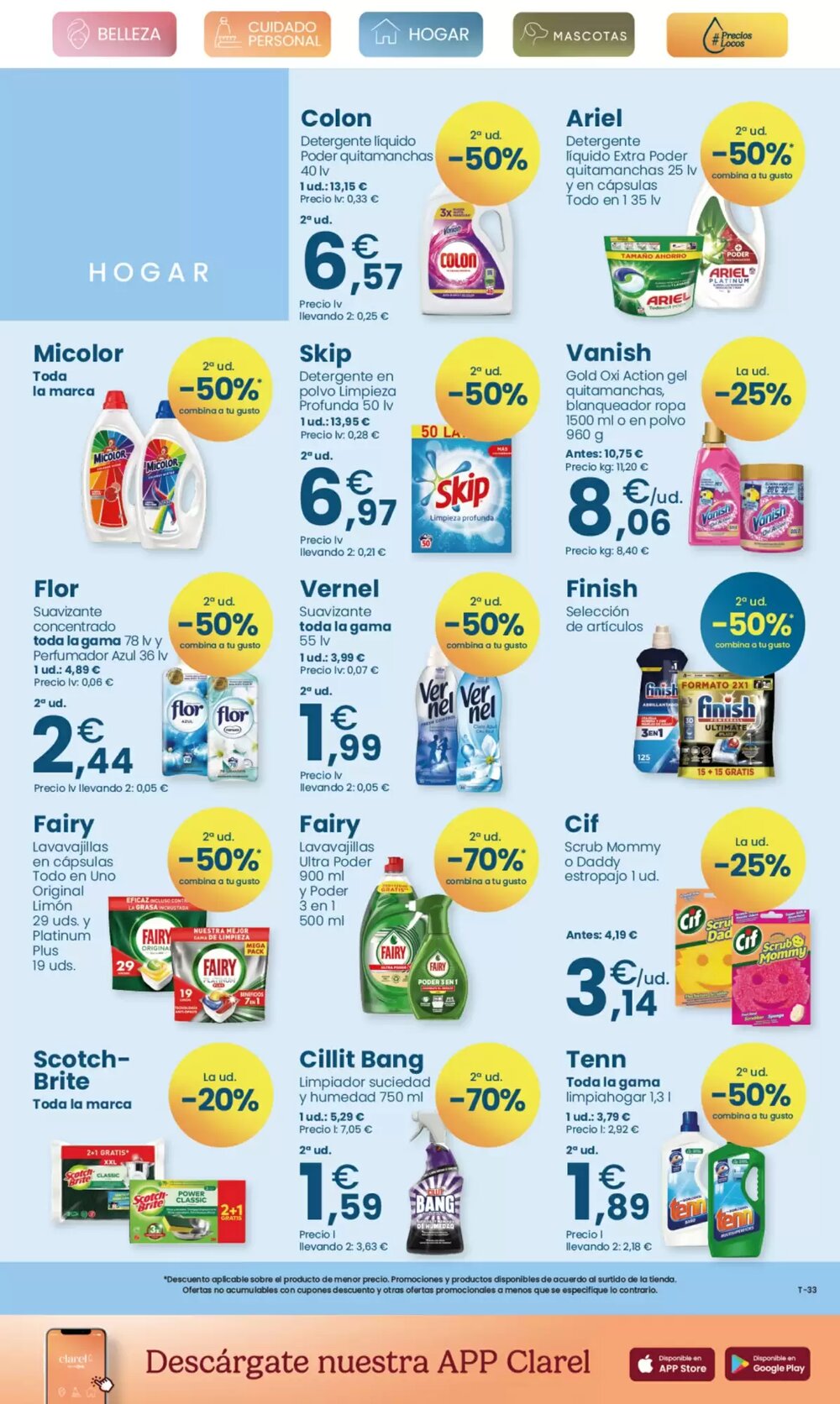Folleto promocional de Clarel válido desde el 11/03/2026 - Página 9.