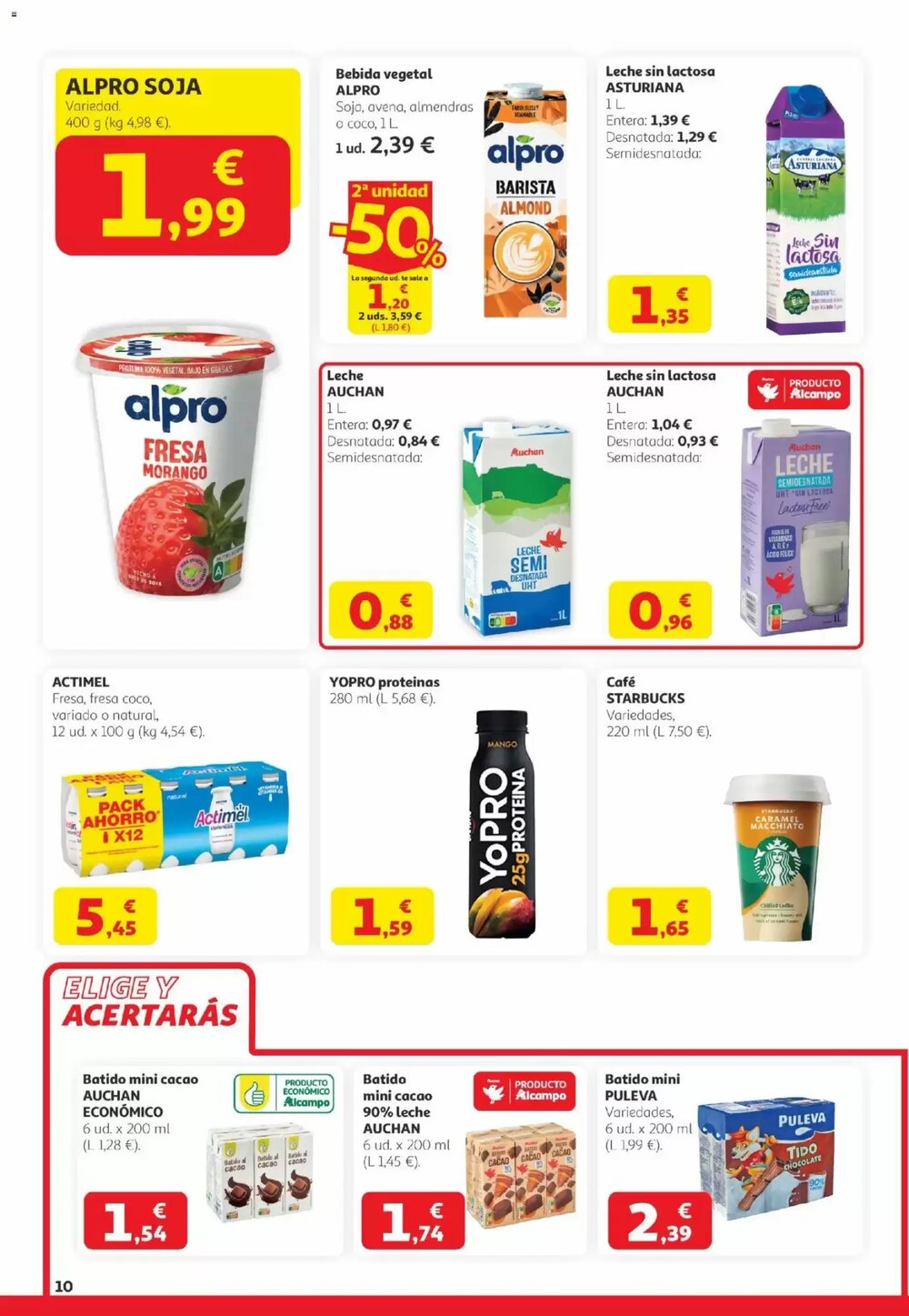 Folleto promocional de Alcampo válido desde el 12/03/2026 - Página 10.