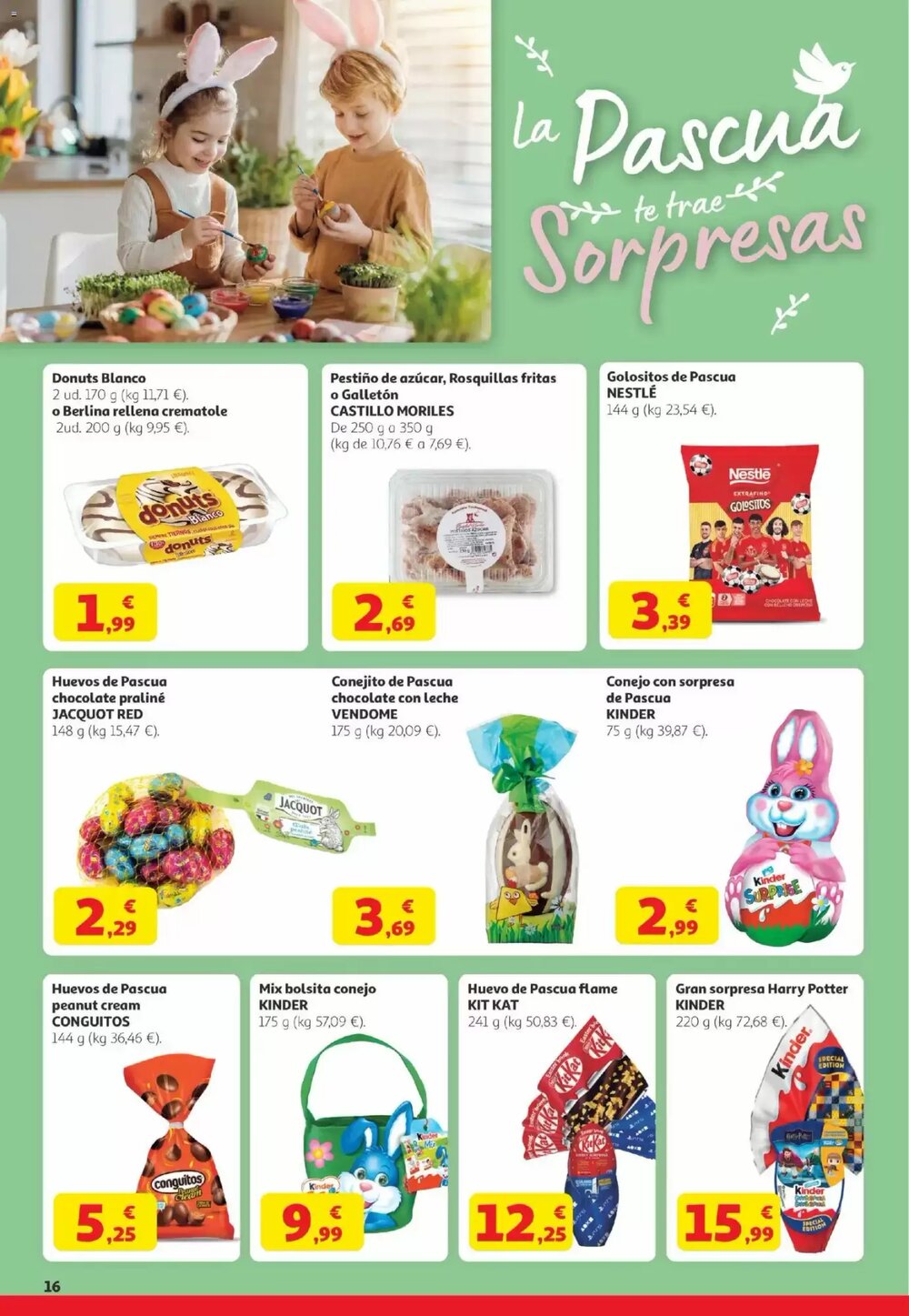 Folleto promocional de Alcampo válido desde el 12/03/2026 - Página 16.