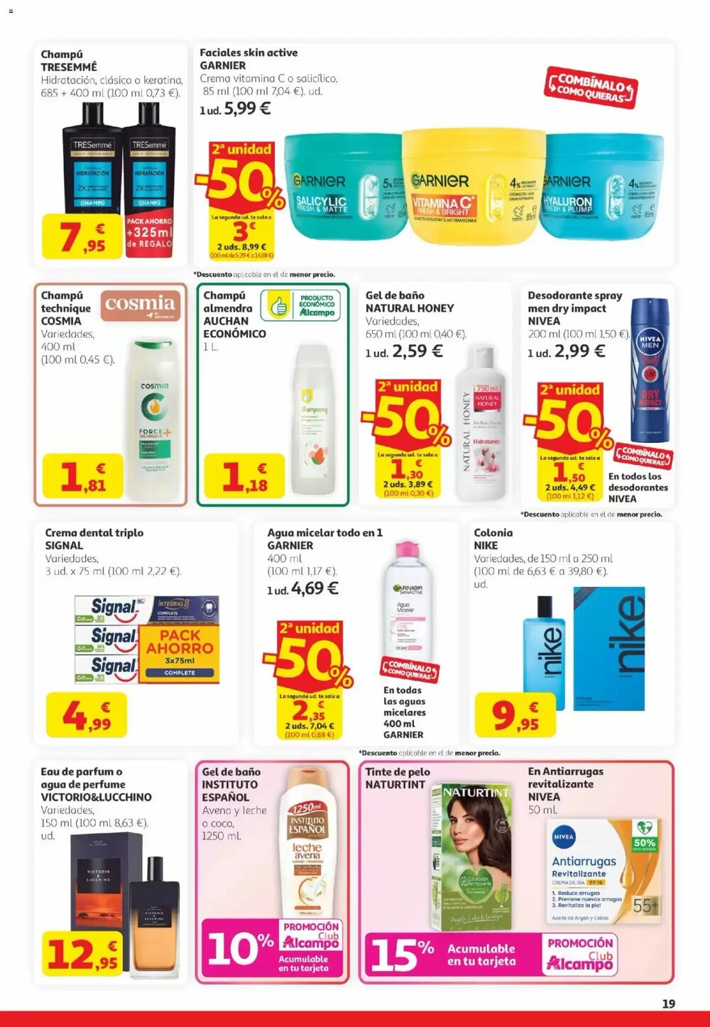 Folleto promocional de Alcampo válido desde el 12/03/2026 - Página 19.