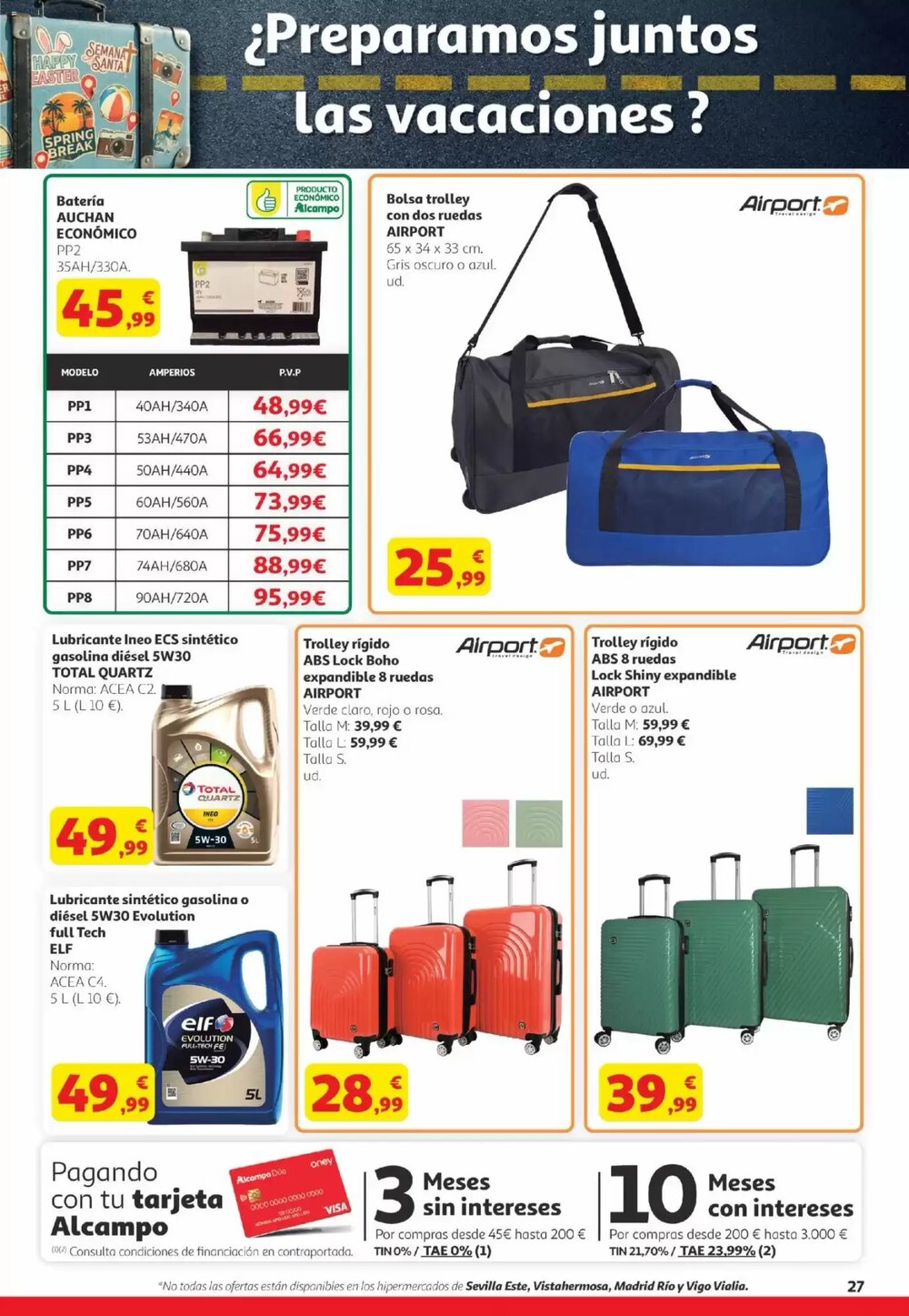 Folleto promocional de Alcampo válido desde el 12/03/2026 - Página 27.