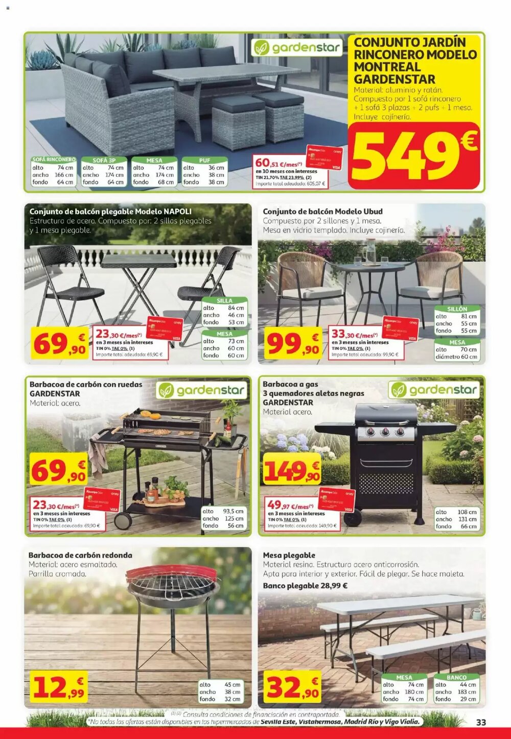 Folleto promocional de Alcampo válido desde el 12/03/2026 - Página 33.