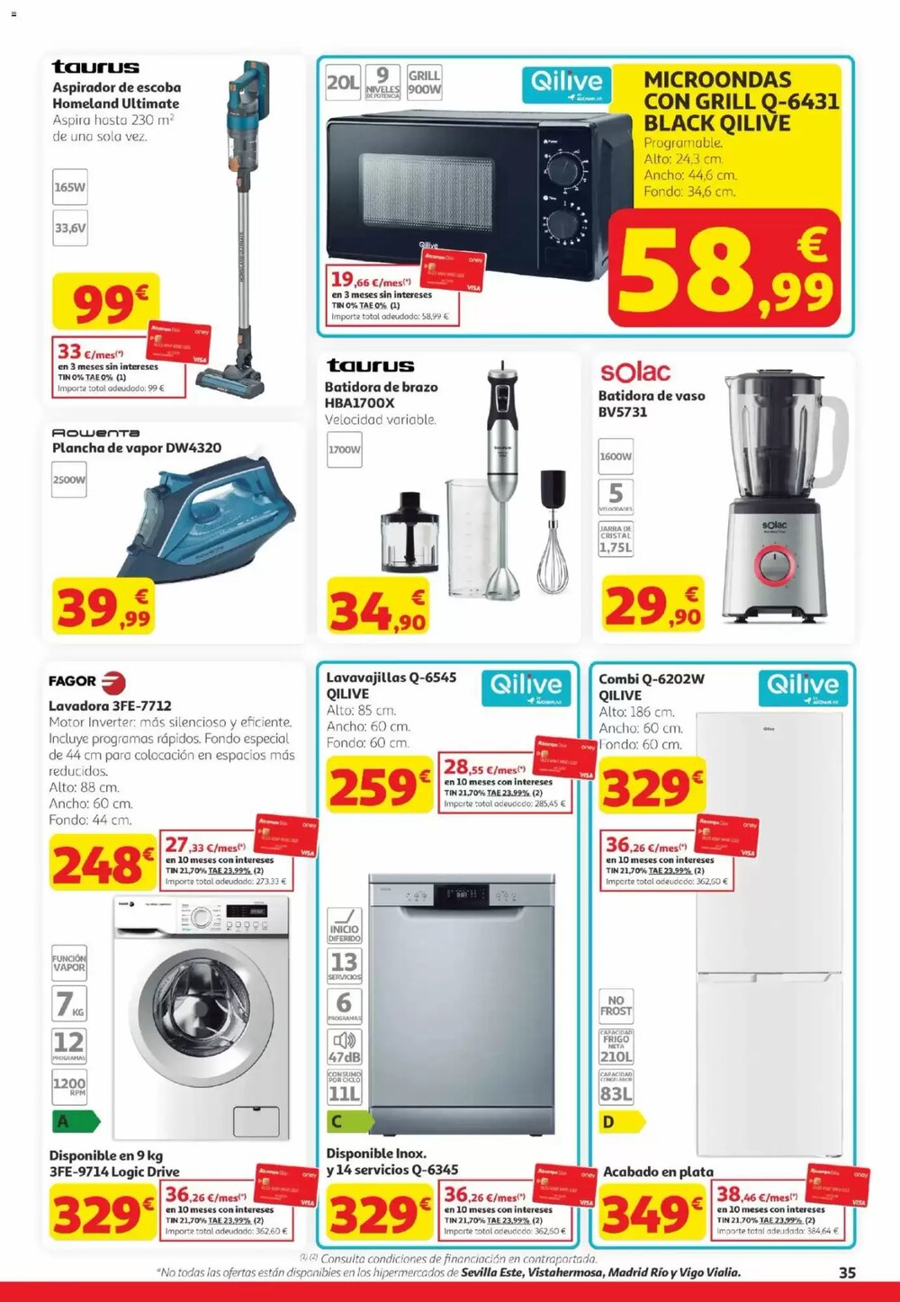 Folleto promocional de Alcampo válido desde el 12/03/2026 - Página 35.