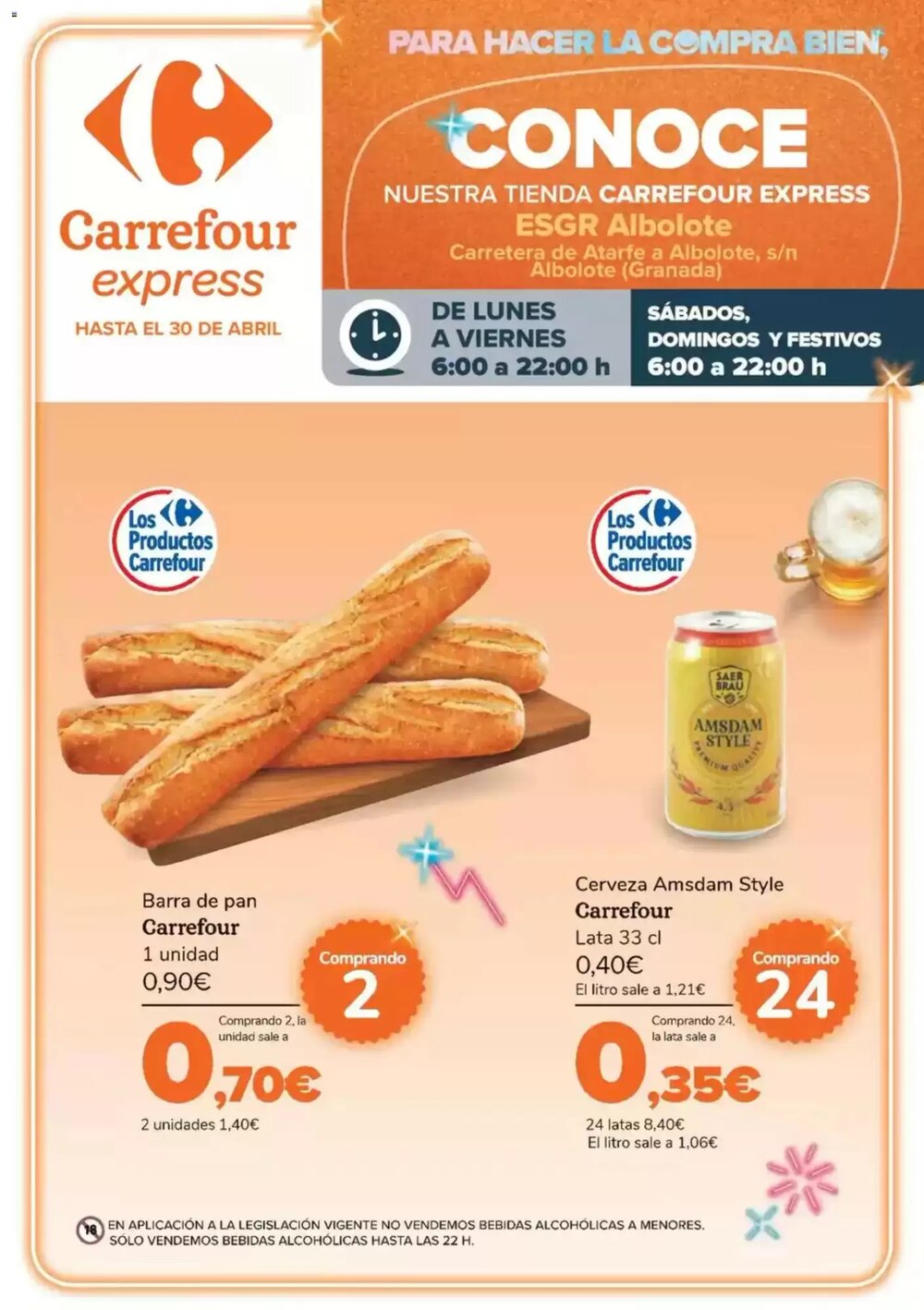 Folleto promocional de Carrefour válido desde el 12/03/2026 - Página 1.