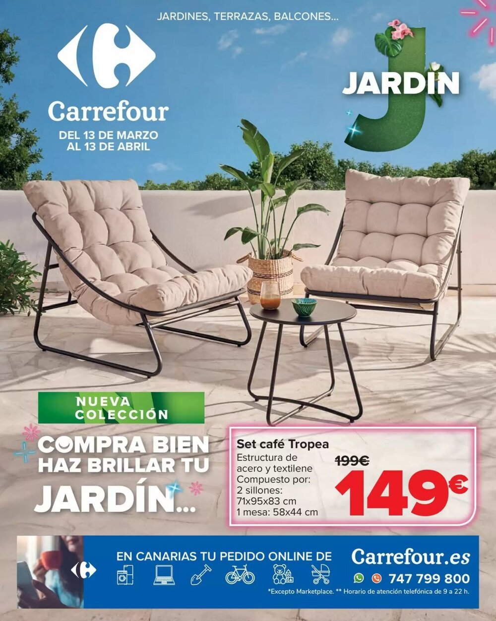 Folleto promocional de Carrefour válido desde el 13/03/2026 - Página 1.