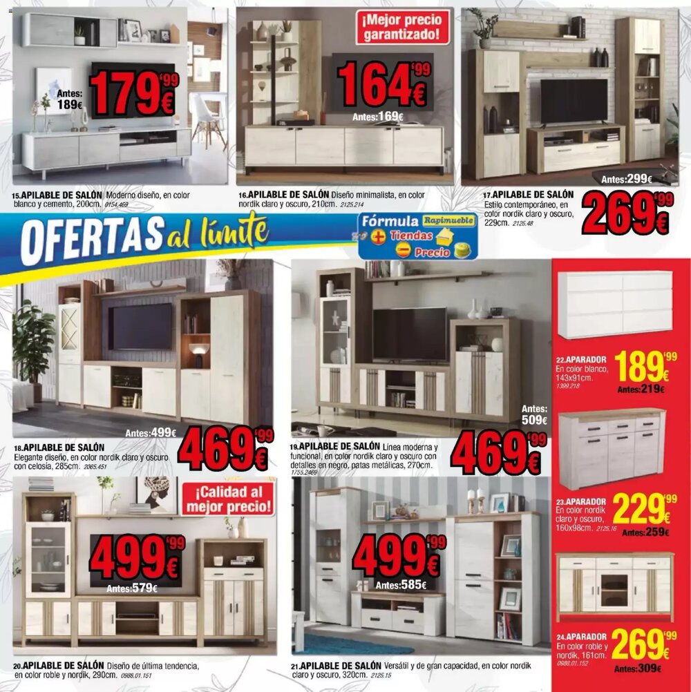 Folleto promocional de Rapimueble válido desde el 13/03/2026 - Página 4.