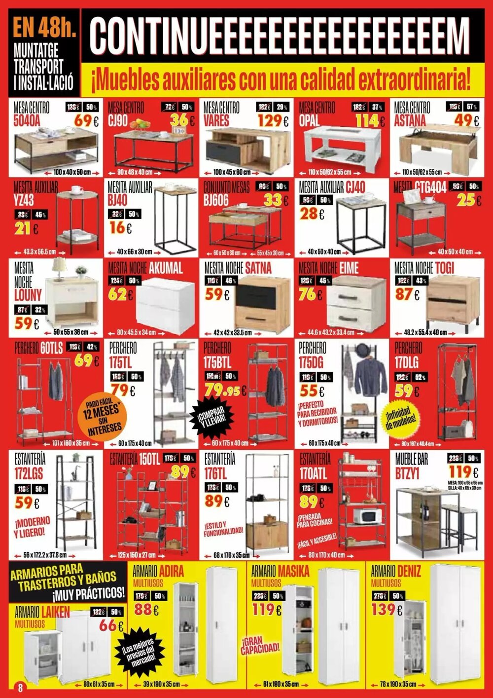 Folleto promocional de Hipo Gegant válido desde el 13/03/2026 - Página 8.