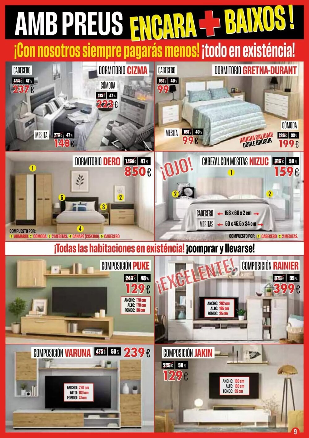 Folleto promocional de Hipo Gegant válido desde el 13/03/2026 - Página 9.