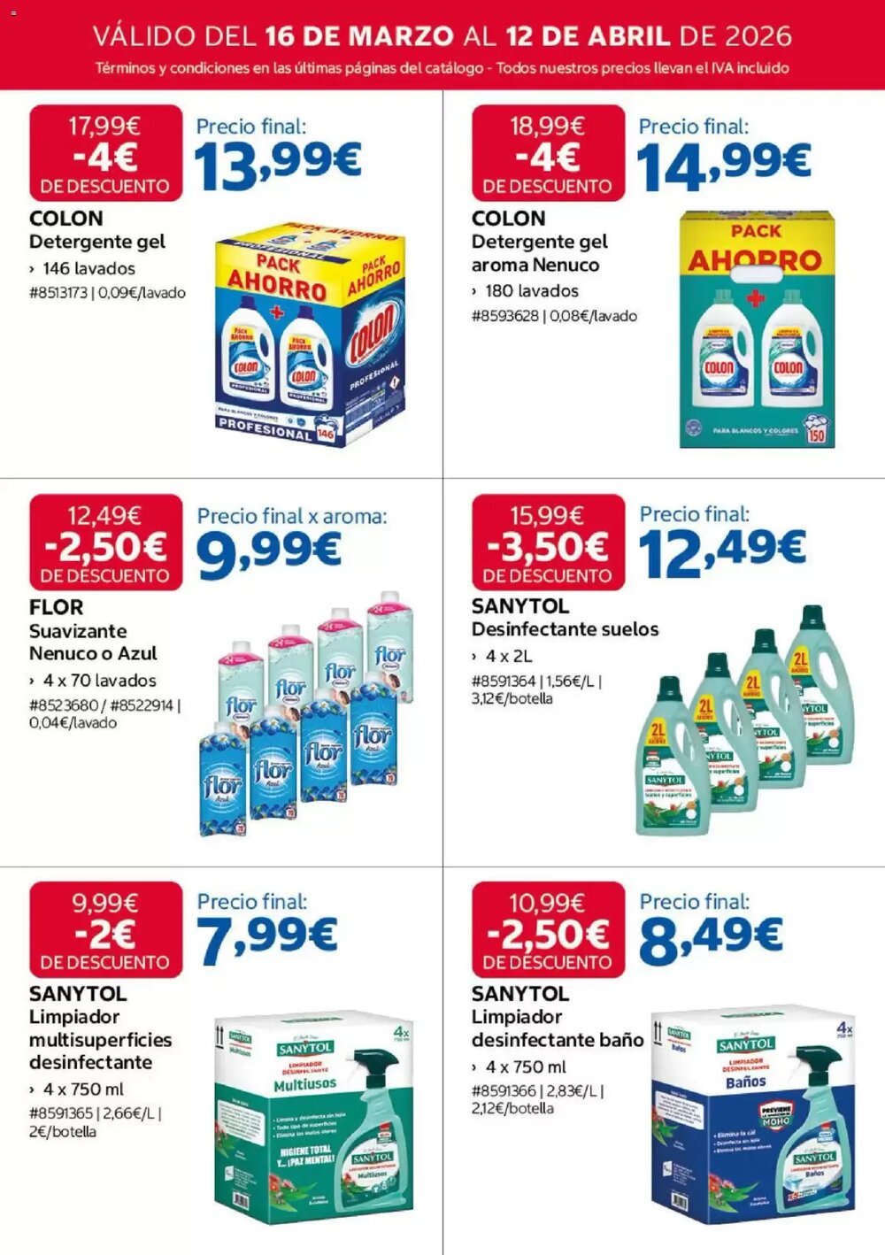 Folleto promocional de Costco válido desde el 16/03/2026 - Página 14.