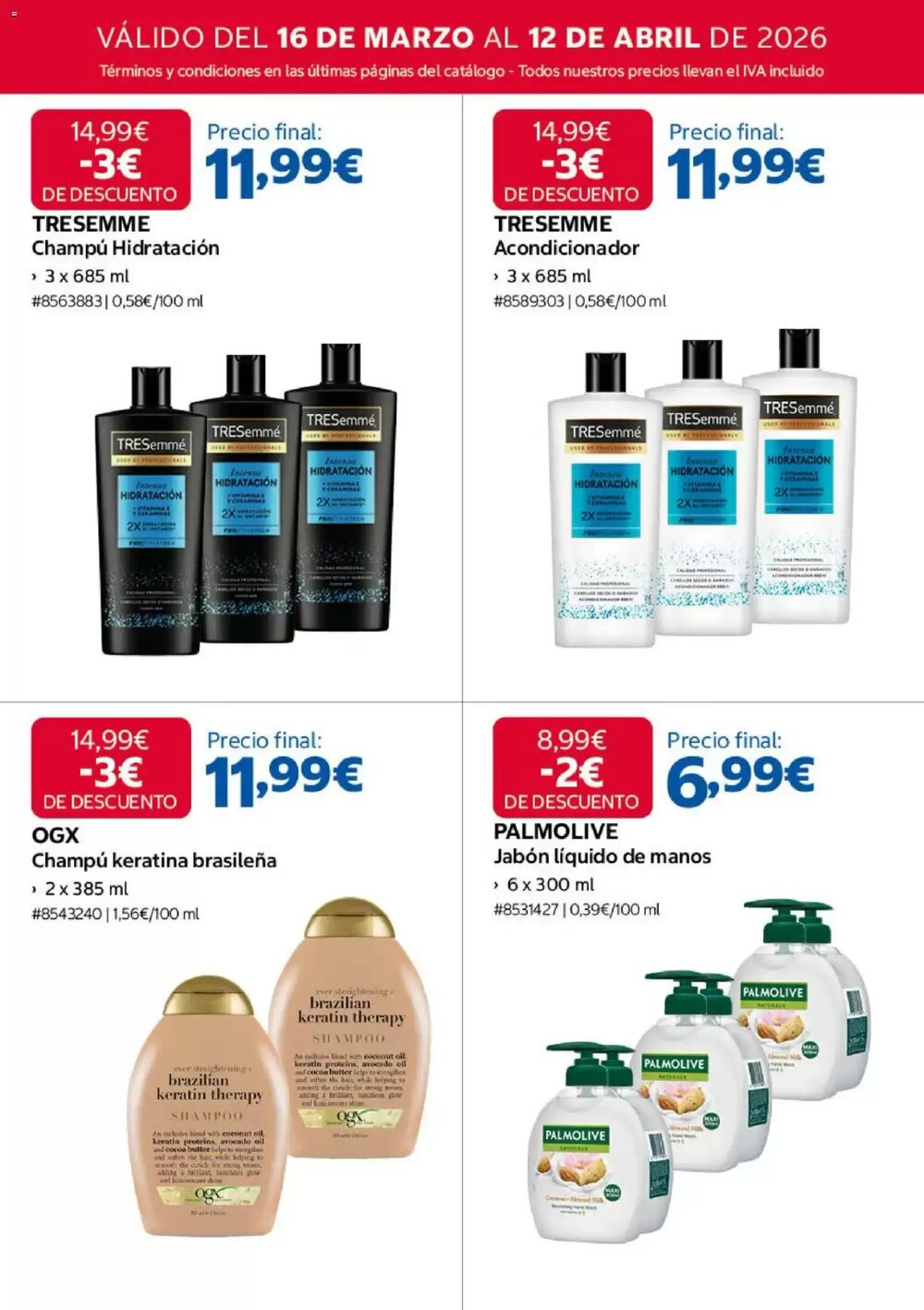 Folleto promocional de Costco válido desde el 16/03/2026 - Página 16.