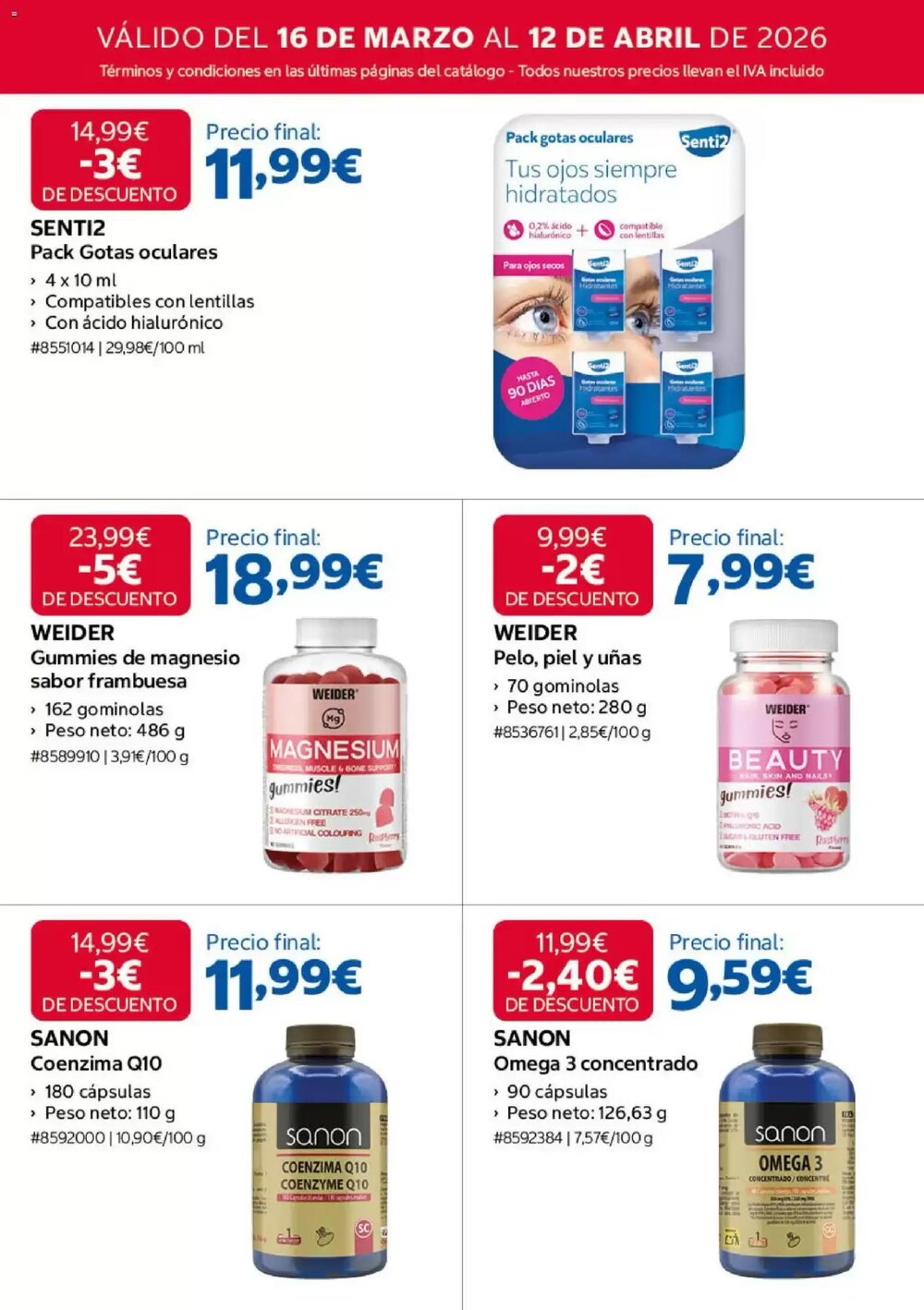 Folleto promocional de Costco válido desde el 16/03/2026 - Página 18.