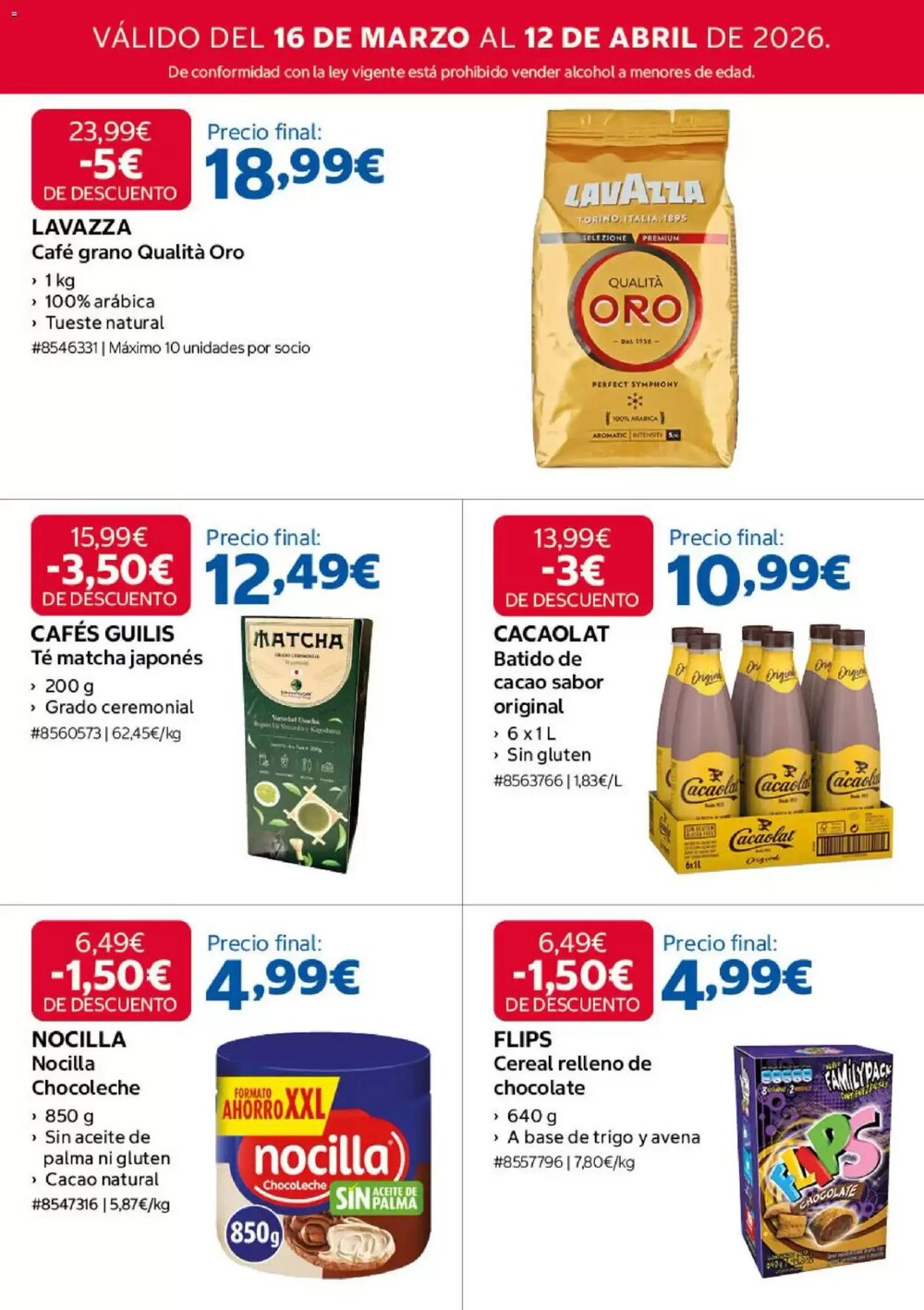 Folleto promocional de Costco válido desde el 16/03/2026 - Página 6.