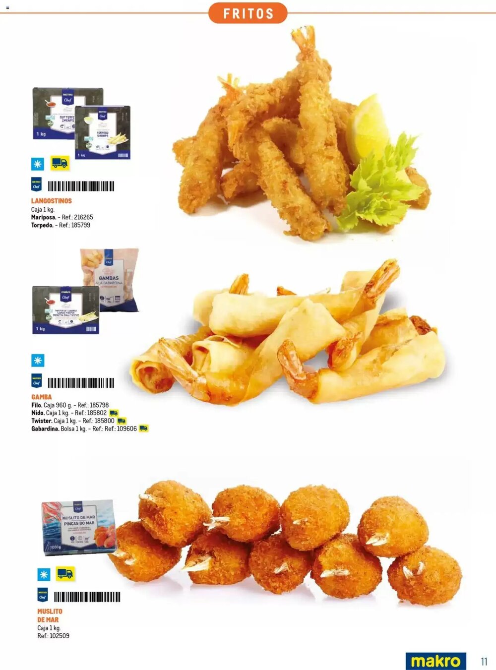 Folleto promocional de Makro válido desde el 16/03/2026 - Página 11.