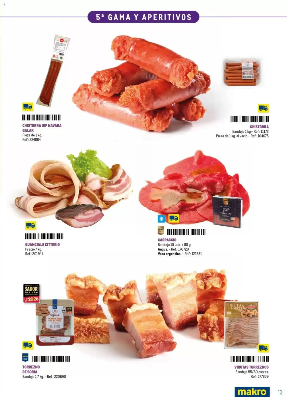 Folleto promocional de Makro válido desde el 16/03/2026 - Página 13.