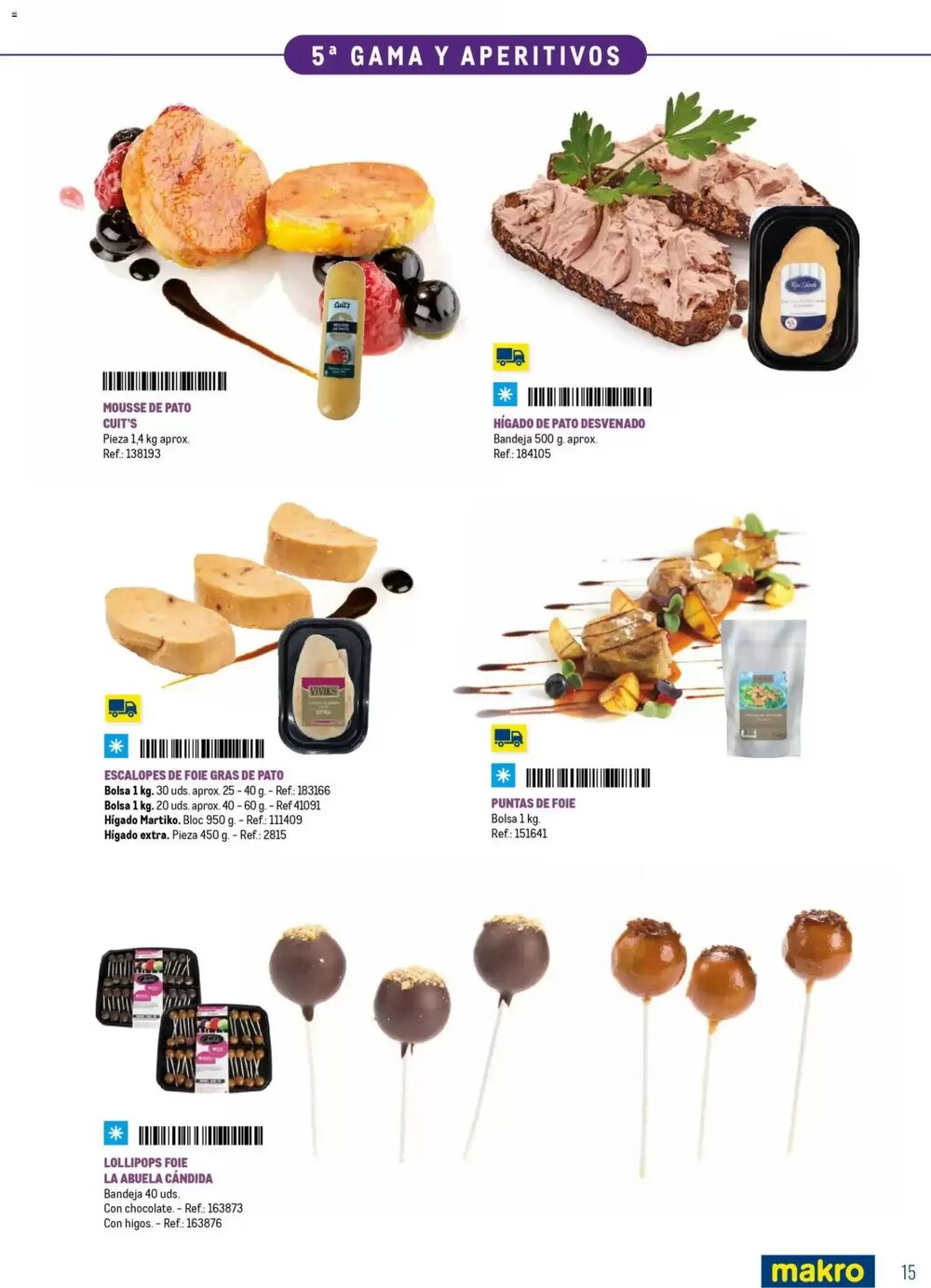 Folleto promocional de Makro válido desde el 16/03/2026 - Página 15.