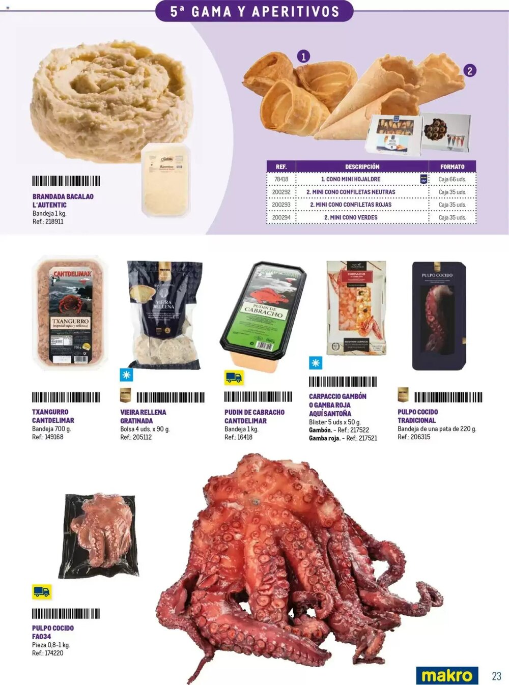 Folleto promocional de Makro válido desde el 16/03/2026 - Página 23.